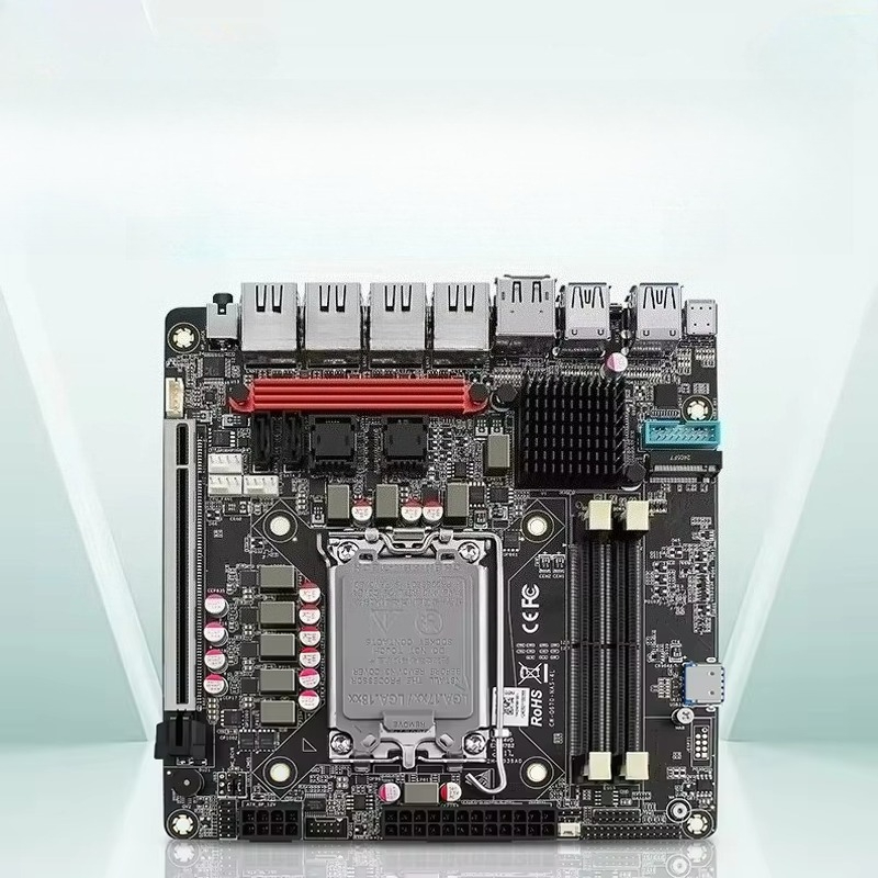 Lga 1700 Ddr5 Itx Motherboard - 인텔 VPro Q670 NAS 마더보드 최대