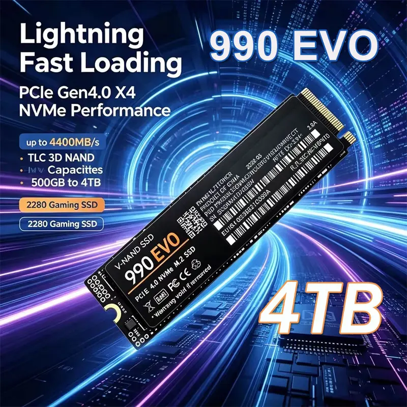 M.2 Nvme 4Tb Pcie 4.0 Ssd - 게이밍용 M.2 NVMe SSD 990 EVO