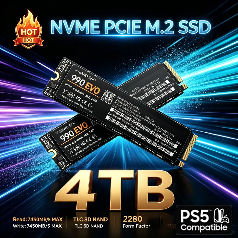 M.2 Nvme 4Tb Pcie 4.0 Ssd - 게이밍용 M.2 NVMe SSD 990 EVO