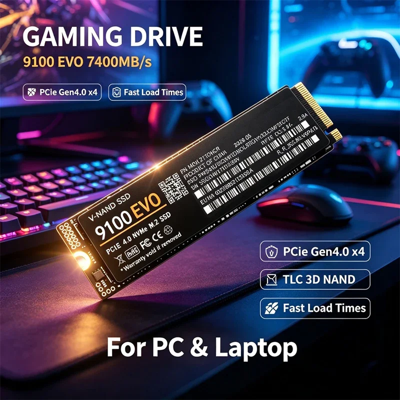 게이밍용 M.2 NVMe SSD 9100 EVO PCI - M.2 Nvme 4Tb Pcie 4.0 Ssd 리뷰 및 가격
