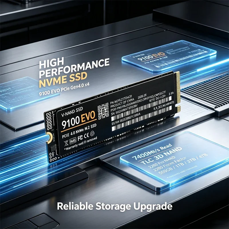 게이밍용 M.2 NVMe SSD 9100 EVO PCI - M.2 Nvme 4Tb Pcie 4.0 Ssd 리뷰 및 가격