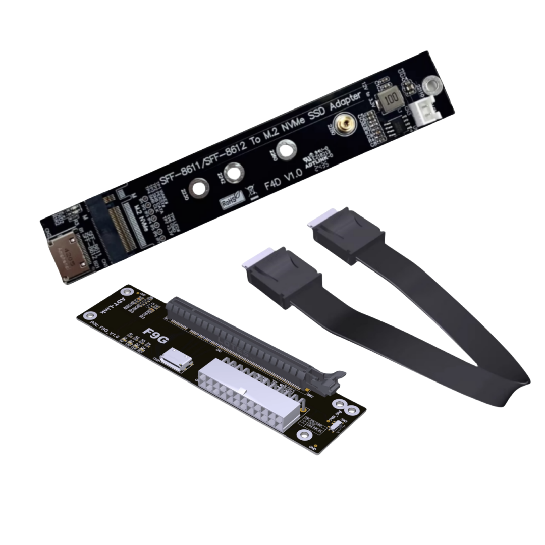 PCIe 4.0 X4 64Gbps OCuLink 노트북 - External Gpu Dock Pcie 4.0 Oculink 리뷰 및 가격