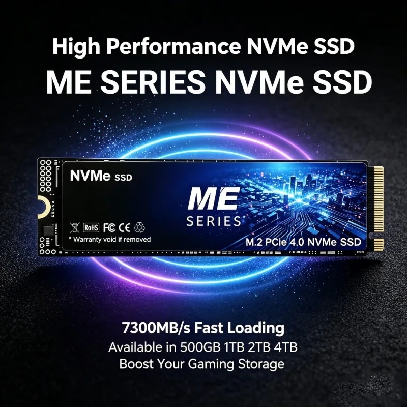 7300MB/s 순차 읽기 속도의 새로운 ME 시리즈  - M.2 Nvme 4Tb Pcie 4.0 Ssd 리뷰 및 가격
