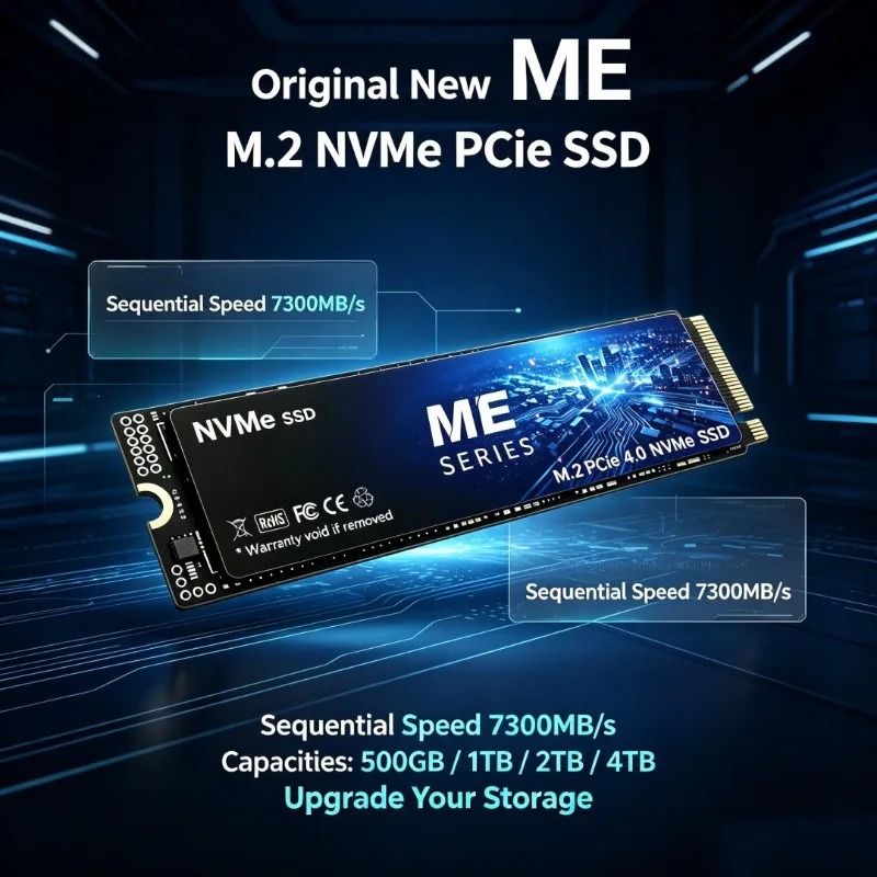 7300MB/s 순차 읽기 속도의 새로운 ME 시리즈  - M.2 Nvme 4Tb Pcie 4.0 Ssd 리뷰 및 가격