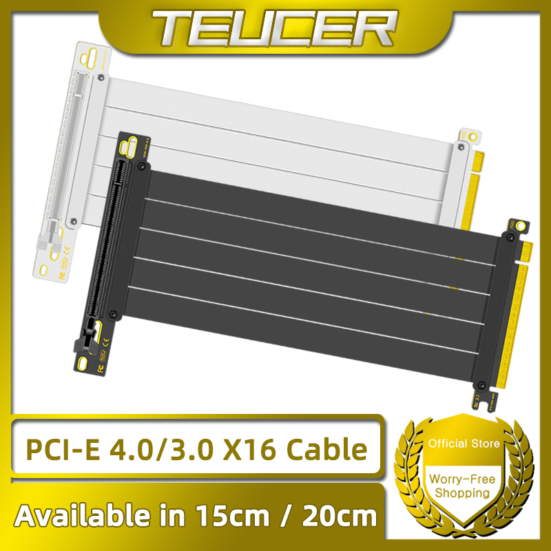 TEUCER PCI-E 4.0 X16 라이저 케이블 비 - Pcie 4.0 X16 Riser Cable 90 Degree 리뷰 및 가격