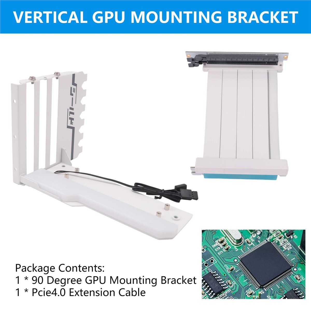 DT81 수직 GPU 장착 브래킷(PCI-E 4.0 X - Pcie 4.0 X16 Riser Cable 90 Degree 리뷰 및 가격