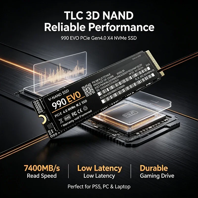게이밍용 M.2 NVMe SSD 990 EVO PCIe - M.2 Nvme 4Tb Pcie 4.0 Ssd 리뷰 및 가격