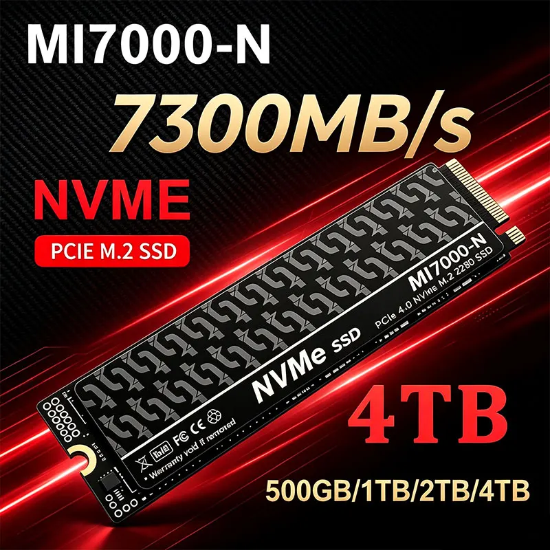 MI7000-N 7300MB/s SSD 1TB 2TB  - M.2 Nvme 4Tb Pcie 4.0 Ssd 리뷰 및 가격