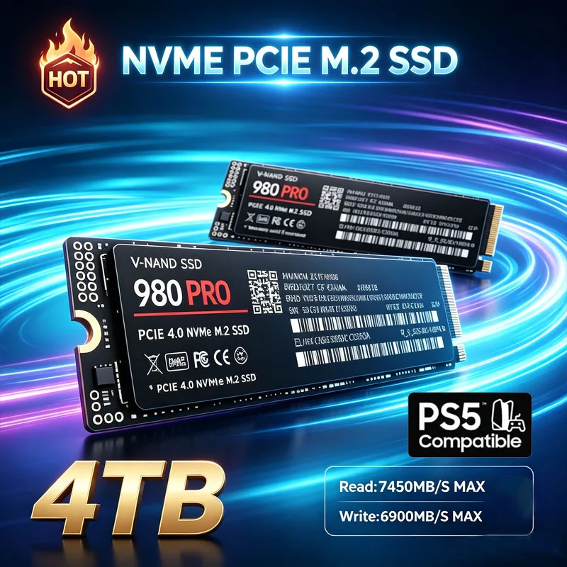 게이밍 M.2 NVMe SSD 980 PRO PCIe  - M.2 Nvme 4Tb Pcie 4.0 Ssd 리뷰 및 가격