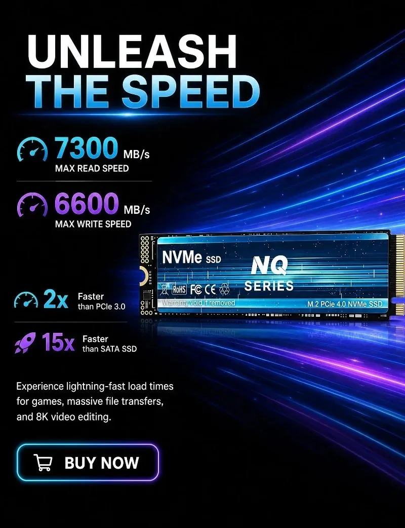 NQ 2TB 4TB PCIe 4.0 NVMe M.2 S - M.2 Nvme 4Tb Pcie 4.0 Ssd 리뷰 및 가격