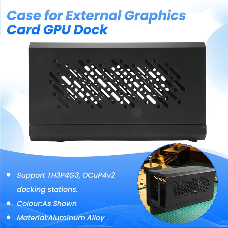 TH3P4G3 Ocup4v2 Oculink Thunde - Itx Case Full Aluminum Pcie 4.0 리뷰 및 가격